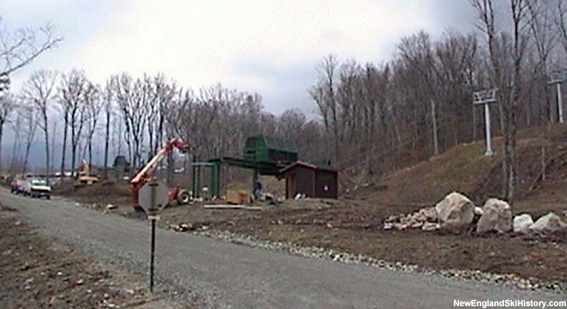 Tuckerbrook Quad construction in 2003