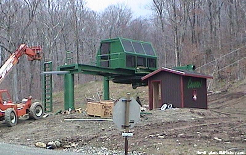 Tuckerbrook Quad construction in 2003