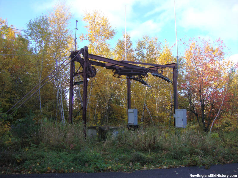 The T-Bar top terminal in 2010