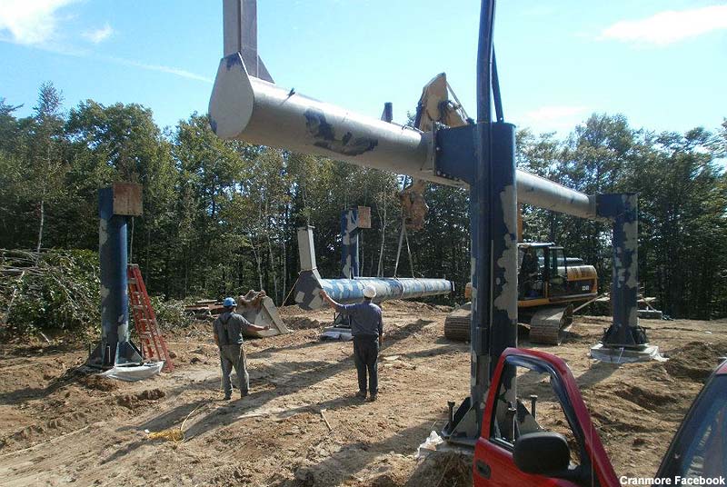 Installation of the Schneider Triple base terminal in 2012
