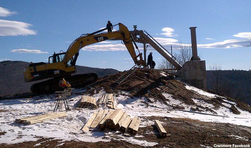 Installation of the Schneider Triple in November 2012