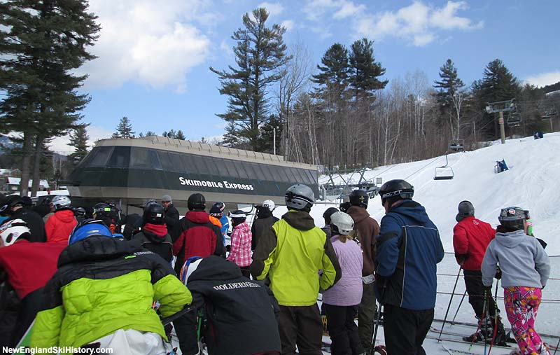 The Skimobile Express Quad in 2014