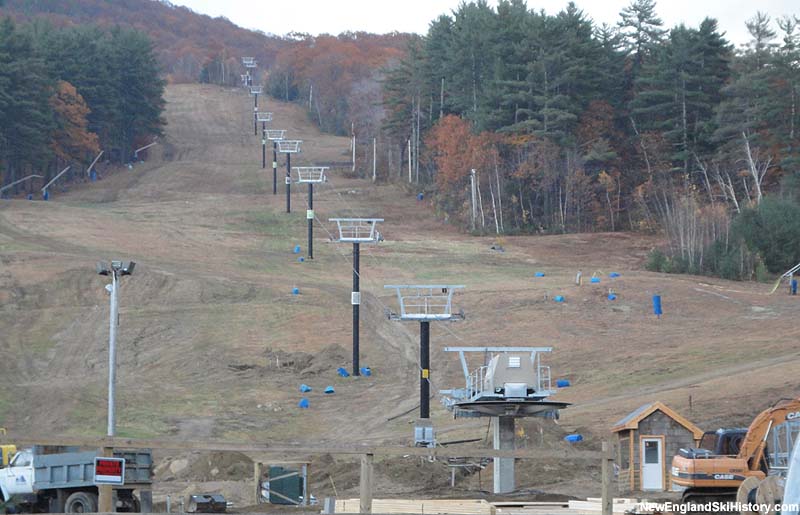 Installation of the South Quad in 2010