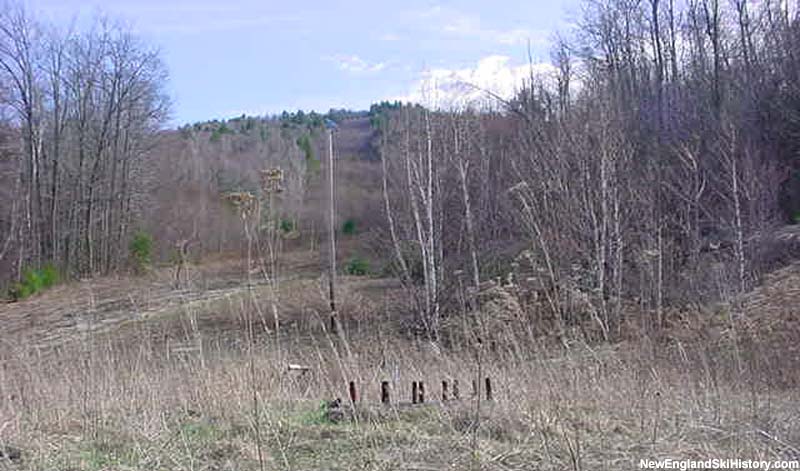 A footing from the old Summit Quad in 2002