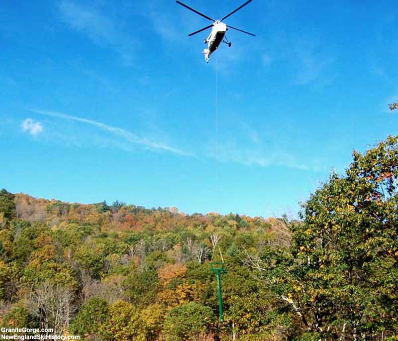 Installation of the Pinnacle Double (October 2005)