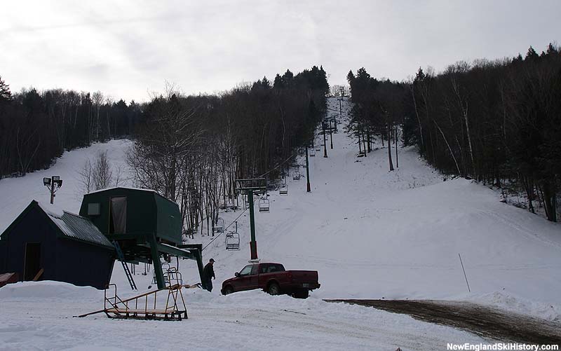 The Pinnacle Double prior to opening in 2005