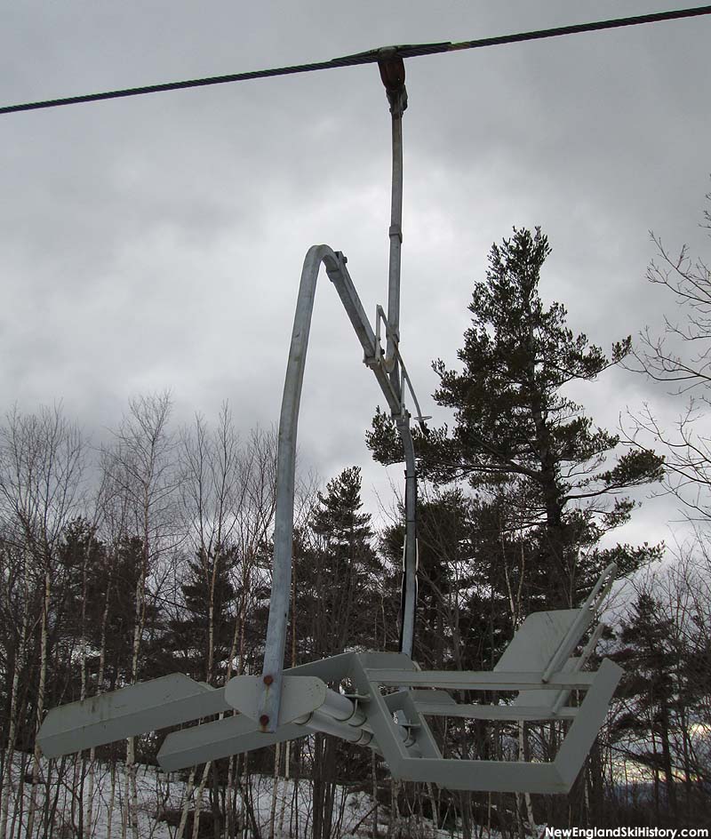 A bike carrier on the Summit Triple in 2014