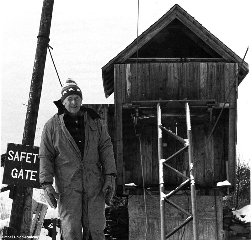 Ira Townsend at the top terminal
