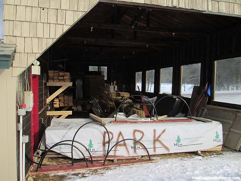 The former Black Bear Double base terminal in 2014