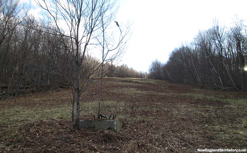 The former King Ridge Triple lift line (2014)