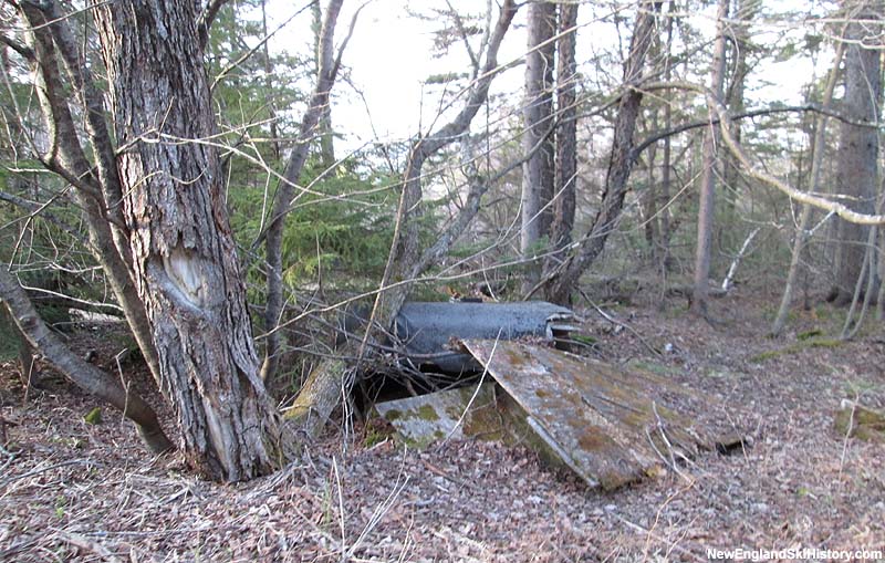The top of the former King Ridge Triple (2014)