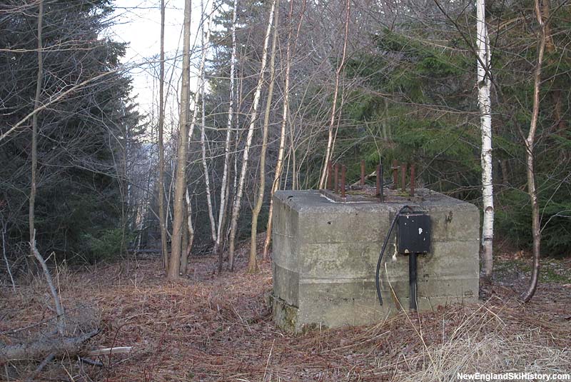 The top of the former King Ridge Triple (2014)