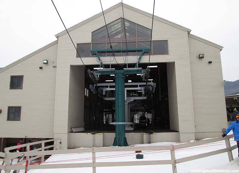 The Loon Gondola bottom terminal in 2013