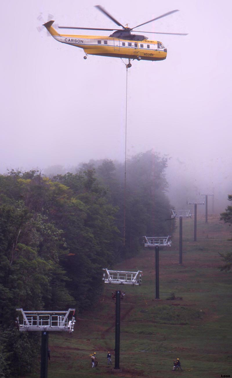 Installation of towers (1995)