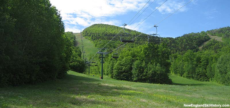 The North Peak Express Quad in 2009