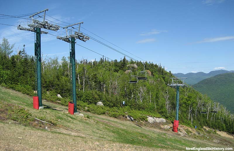 The North Peak Express Quad in 2009