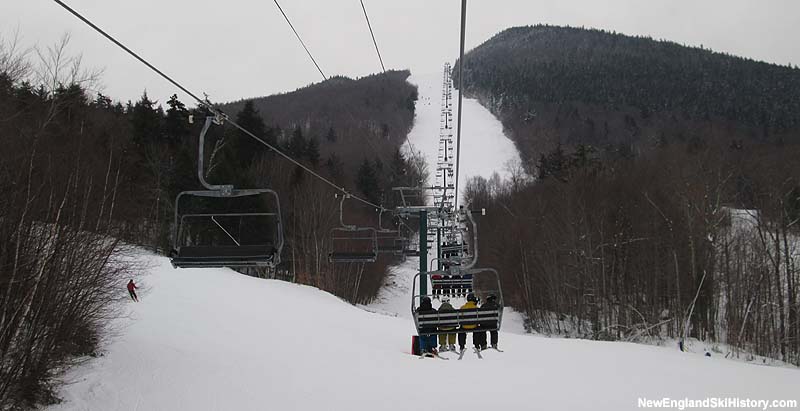 The North Peak Express Quad in 2013