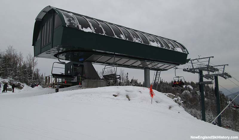 The North Peak Express Quad in 2013