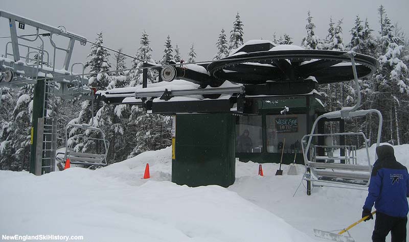 The Tote Road Quad west terminal in 2008
