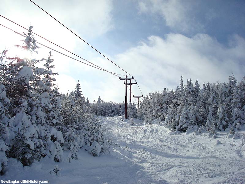 The old Mittersill Double Chair in February 2008