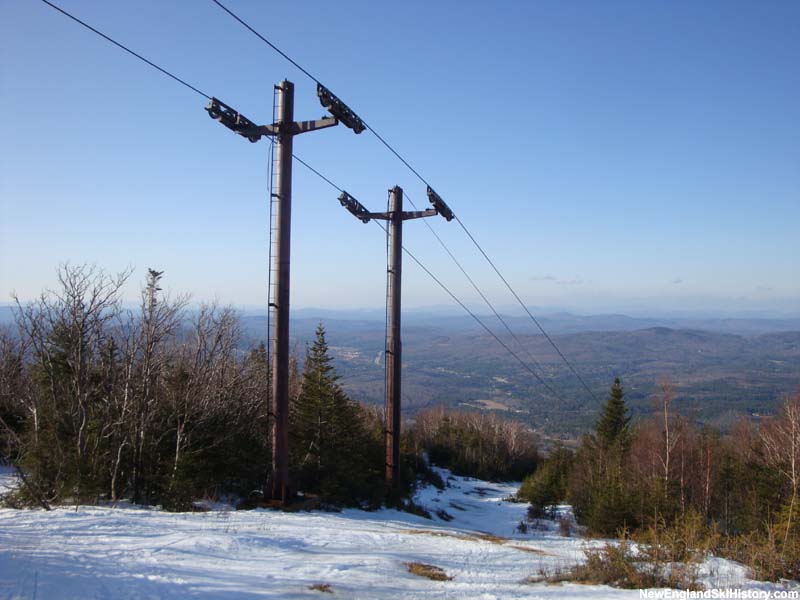 The old Mittersill Double Chair in March 2009