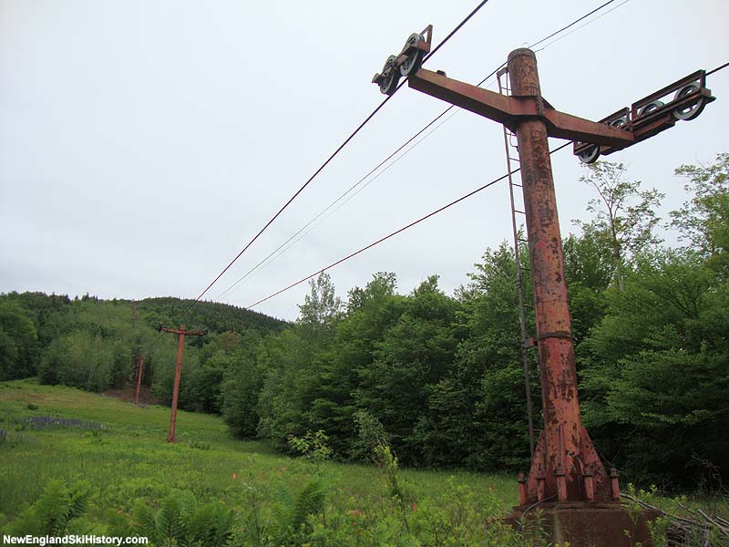 The old Mittersill Double Chair in June 2010
