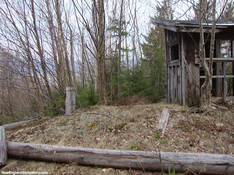 The 1500' T-Bar top shack in 2011