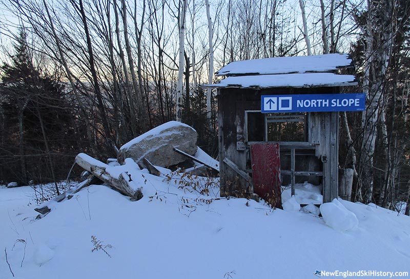 Remains of the top terminal (December 2016)