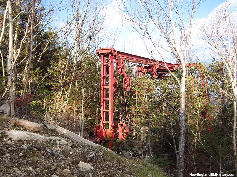 The 2700' T-Bar top terminal in 2011