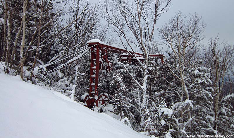 The 2700' T-Bar top terminal in 2011