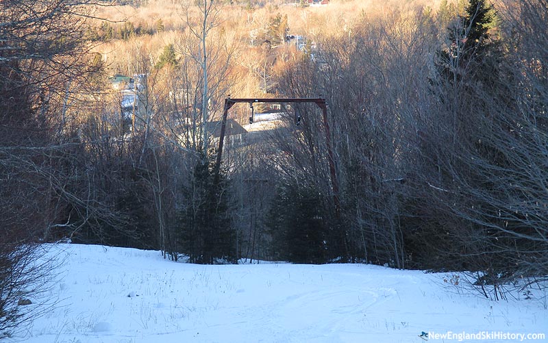 The lower lift line (December 2016)