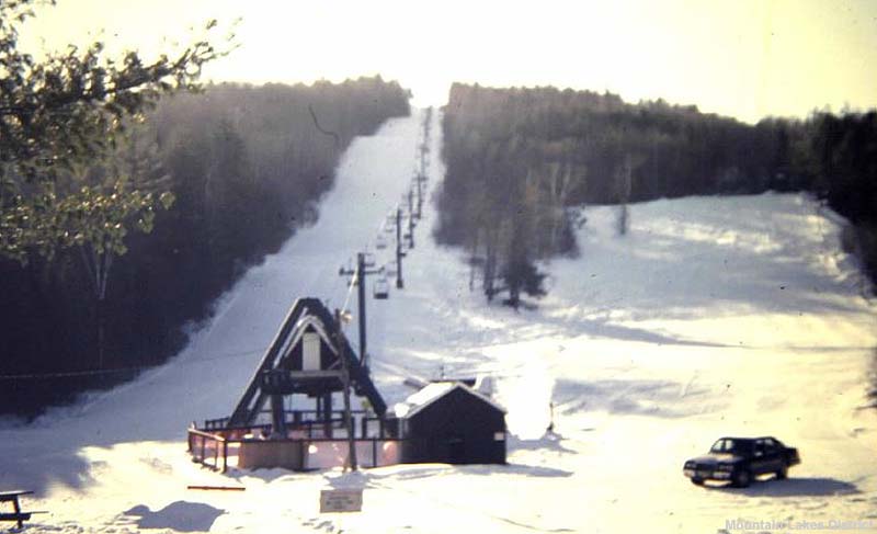 The double chairlift circa the 1980s