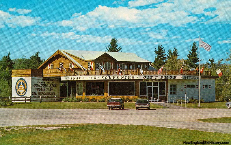 The gondola base station circa the 1960s