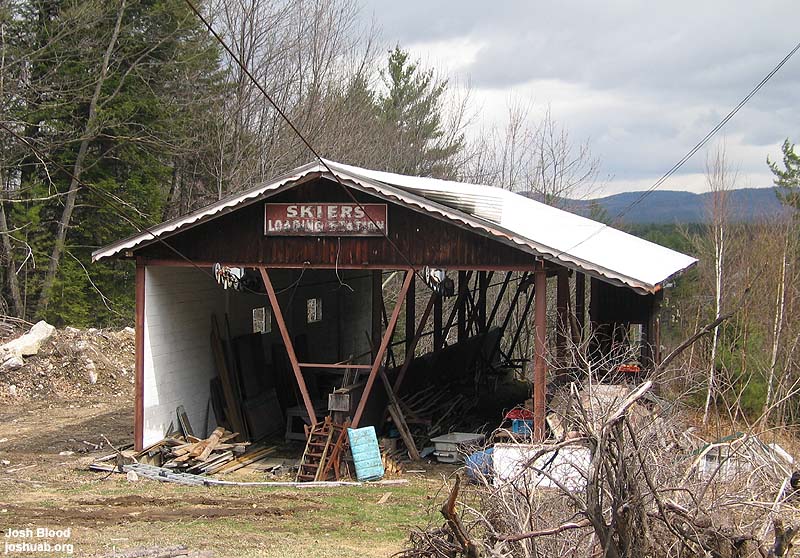The gondola mid station in 2006