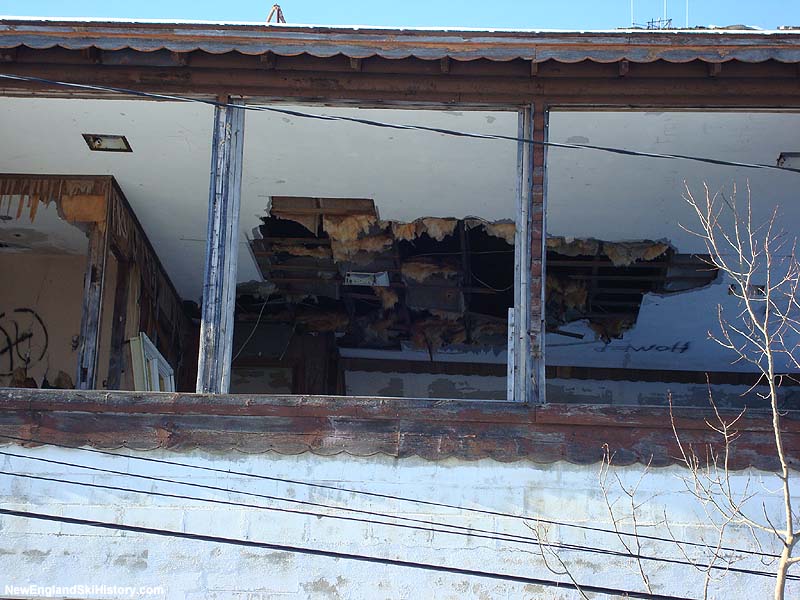 The gondola top terminal in 2008