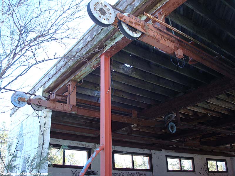 The gondola top terminal in 2008