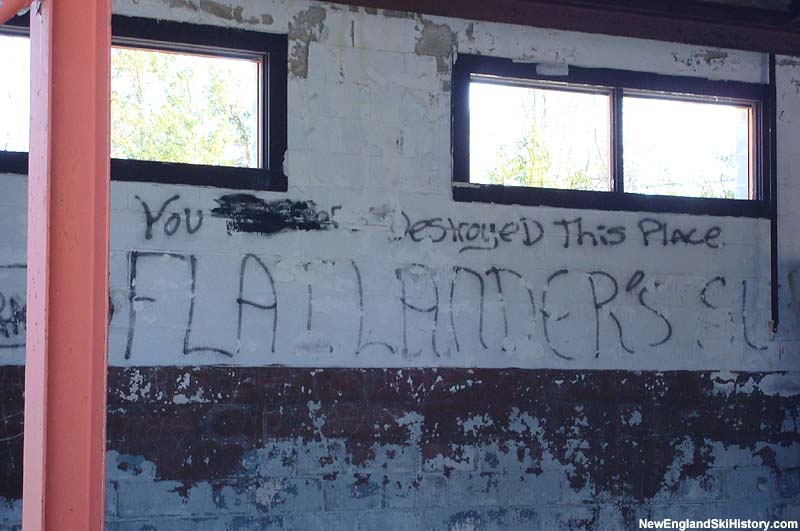 The gondola top terminal in 2008