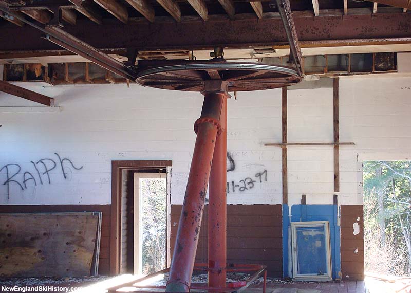 The gondola top terminal in 2008