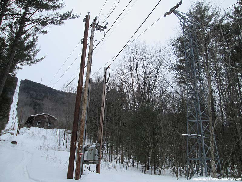 The gondola midstation in 2014