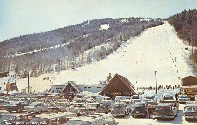 The Whittier T-Bar (right) circa the 1960s