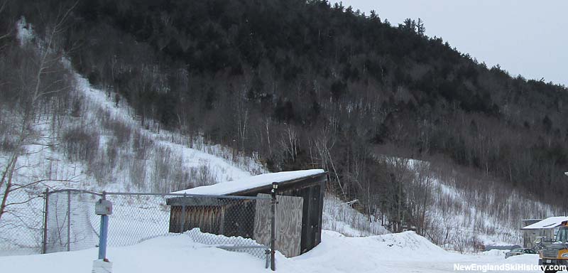 The Whittier T-Bar (background) in 2014