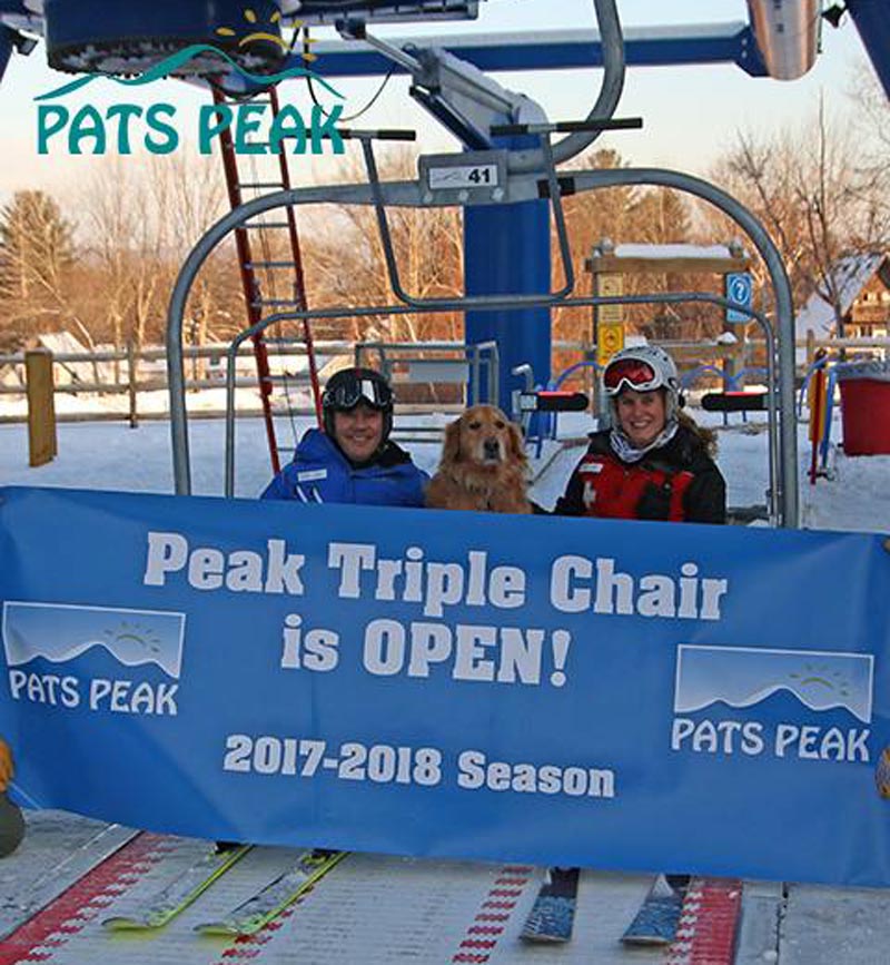 Opening day - JP, Roxy the dog, and Stef - December 16, 2017