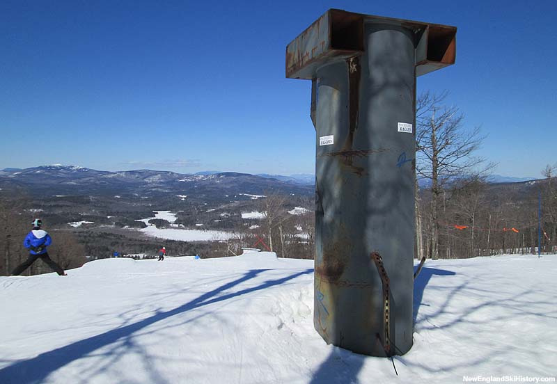 Remains of the Northeast Peak Double top terminal in 2014