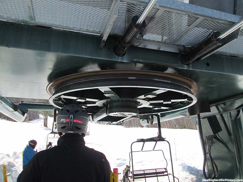 The Spear Mountain Triple base terminal in 2014