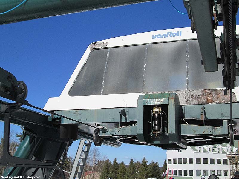 The Spear Mountain Triple base terminal in 2014