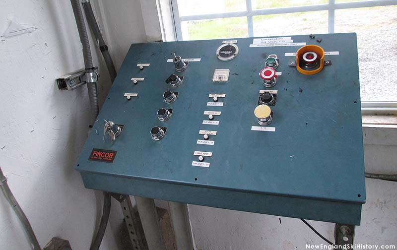 The bottom terminal during removal (2014)