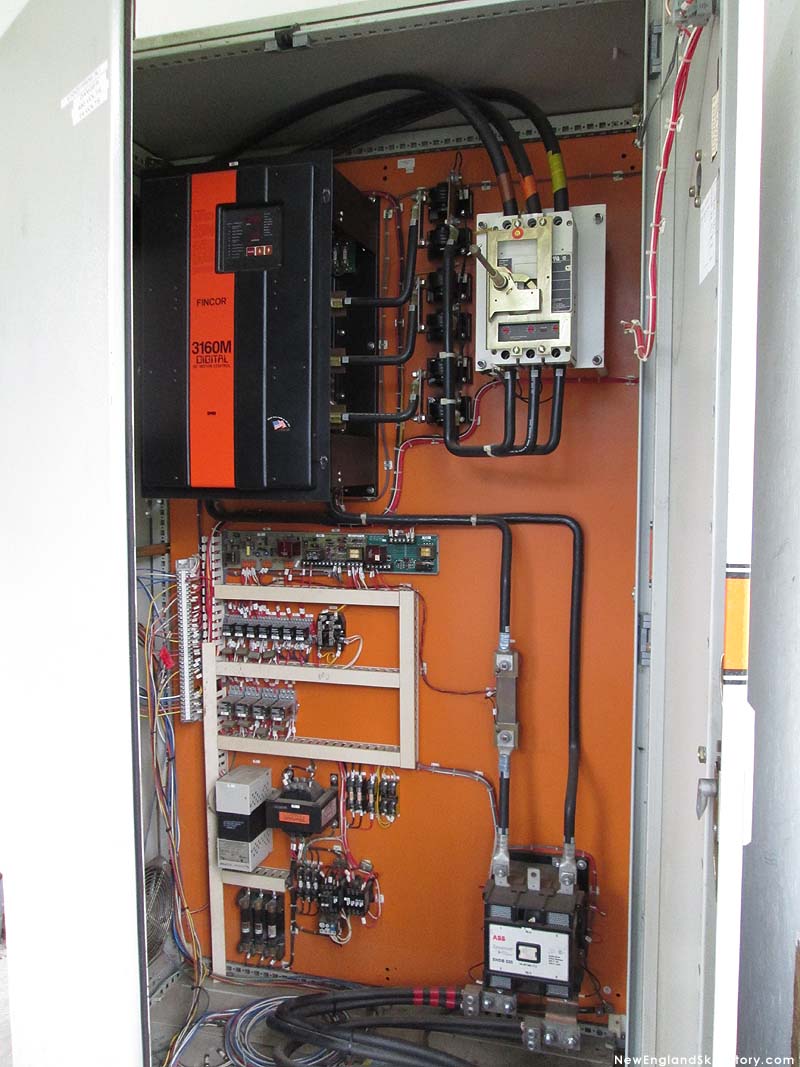 The bottom terminal during removal (2014)