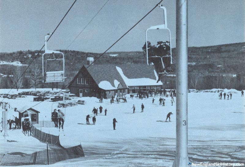 The lift line circa the 1960s
