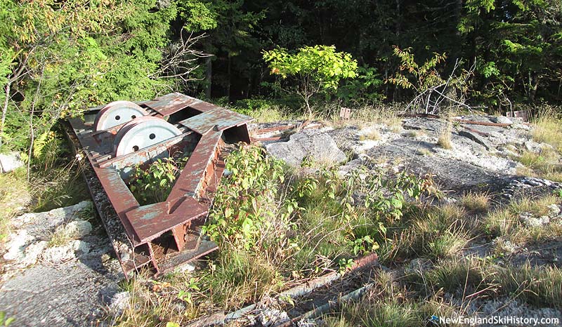 Remains from the former top terminal (2016)