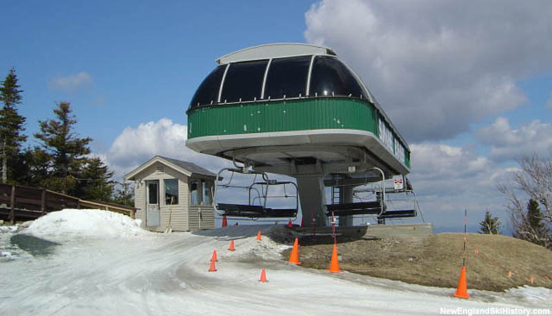 The Sunapee Express Quad in 2004